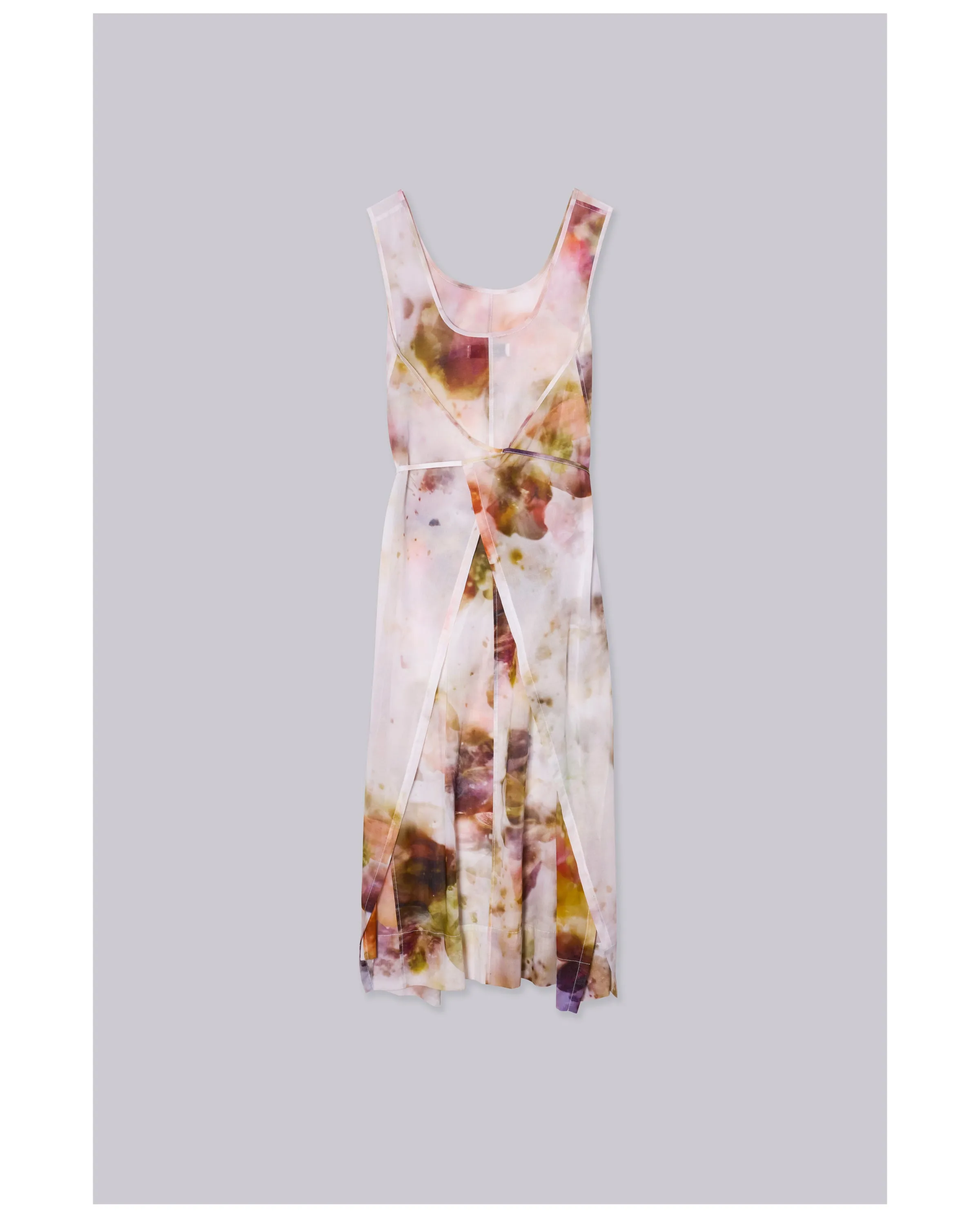 WRAPPED DRESS IN PRINT