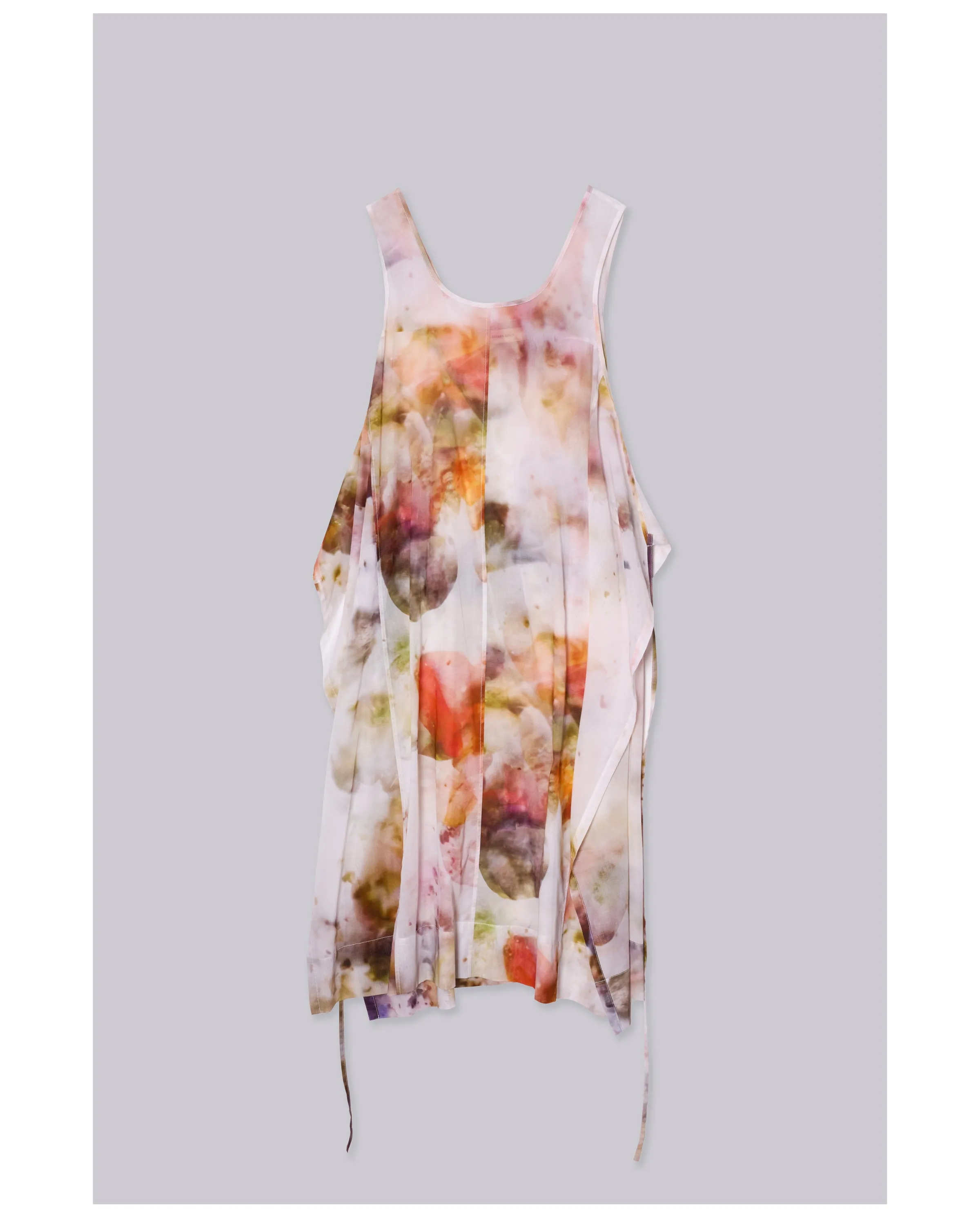 WRAPPED DRESS IN PRINT