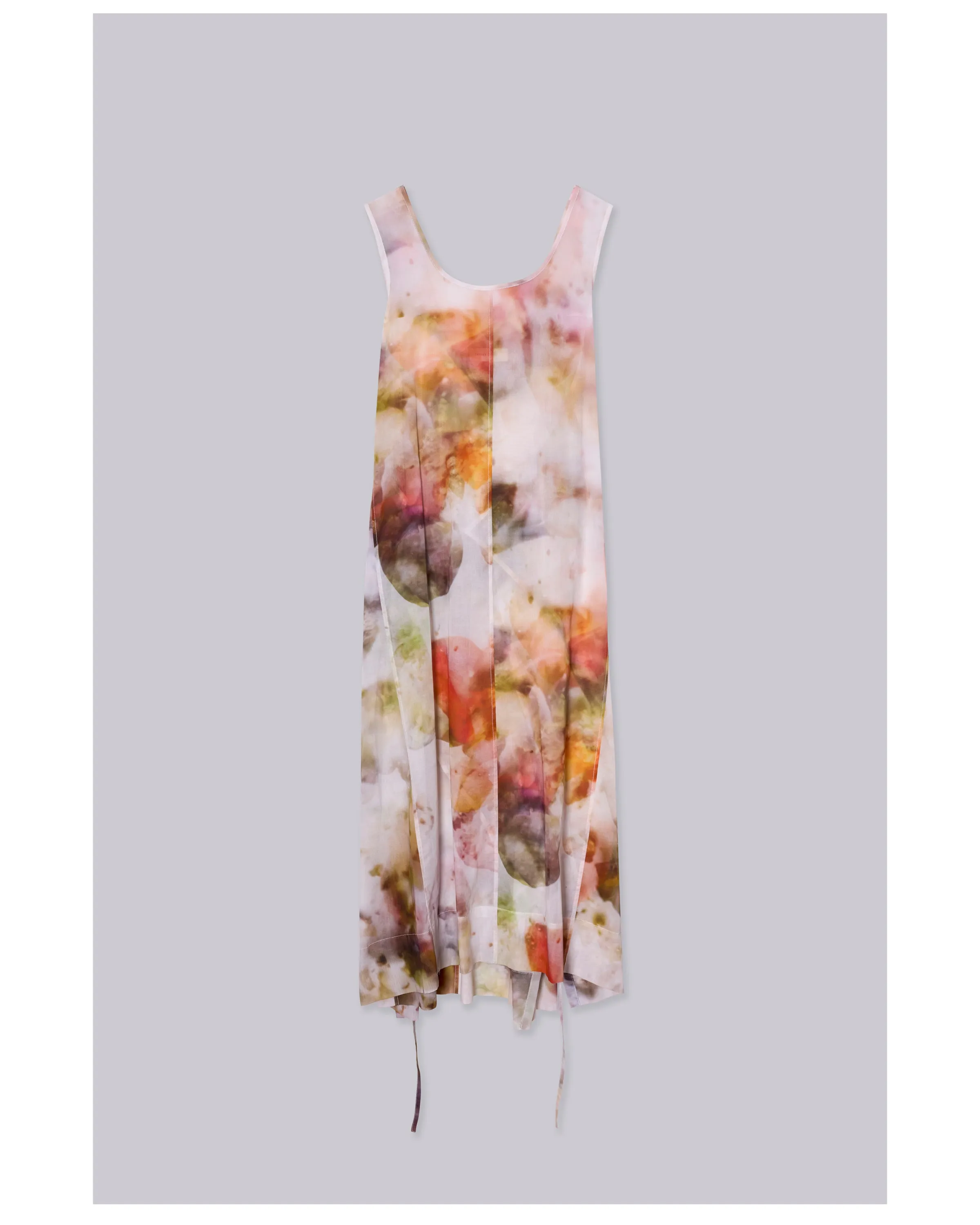 WRAPPED DRESS IN PRINT