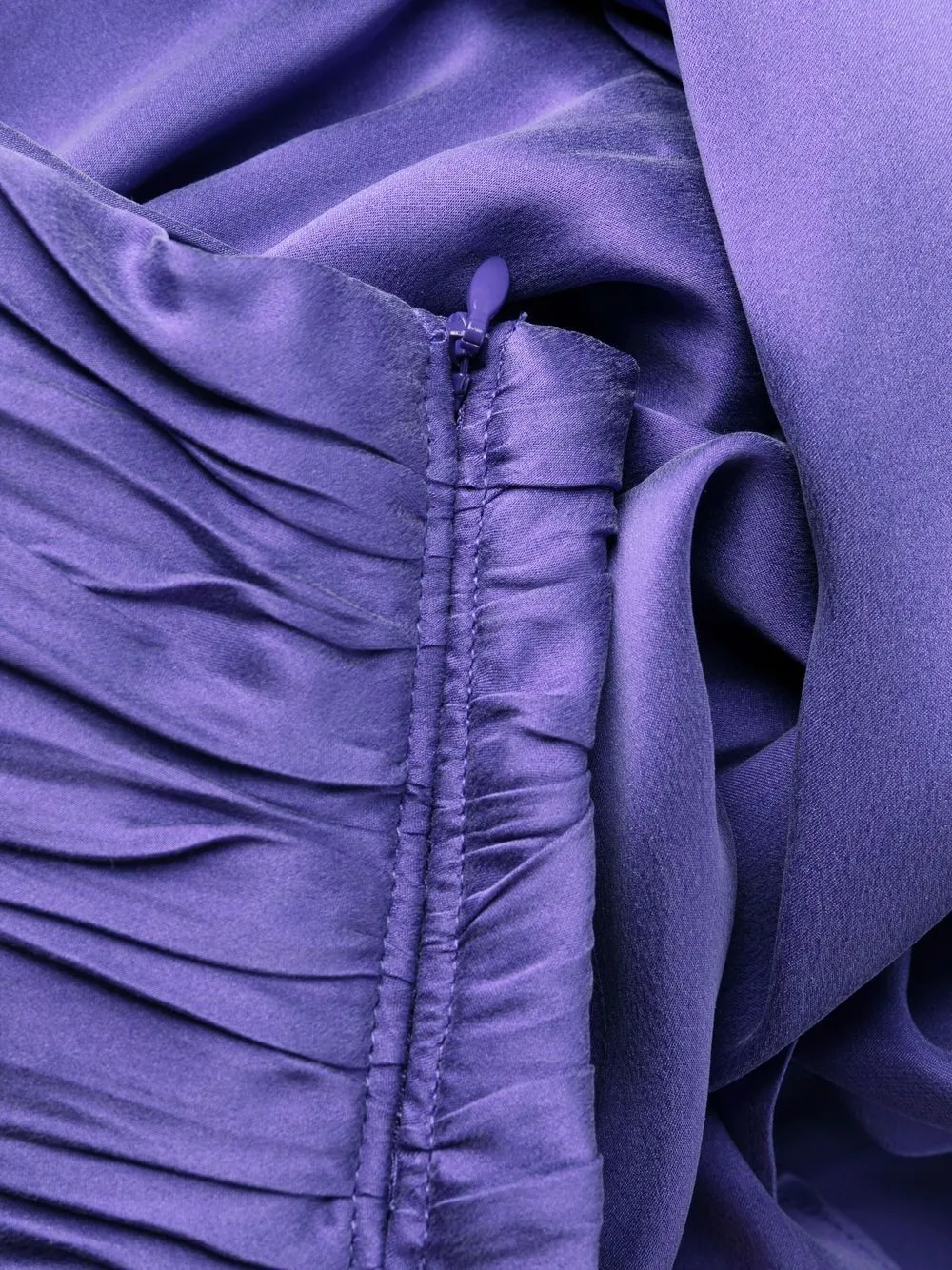 Wrapped midi dress