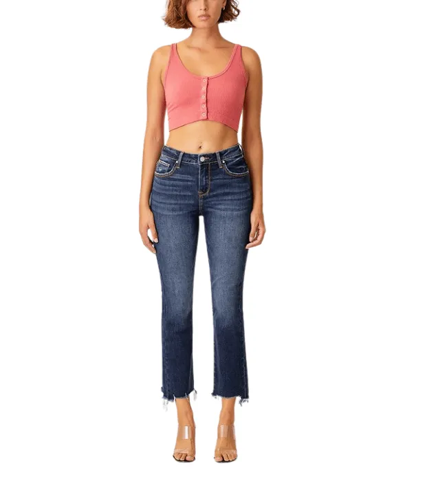 Xander Dark Wash Straight Leg Jeans